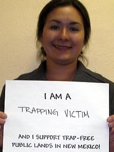 Trap Victim Supports Trap-Free Public Lands in New Mexico